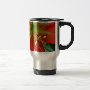 Caneca Térmica lily laranja