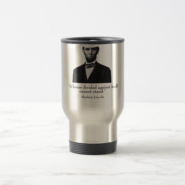 Caneca Térmica Lincoln e citações (Centro)