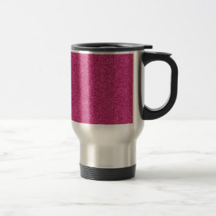 Caneca Térmica Linda luz de fundo rosa-rosa-brilho