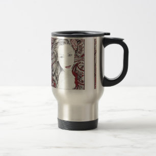 Caneca Térmica Linda Paisley Female Elf