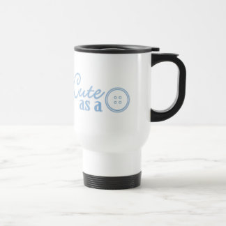 Caneca Térmica Lindo como um Botão