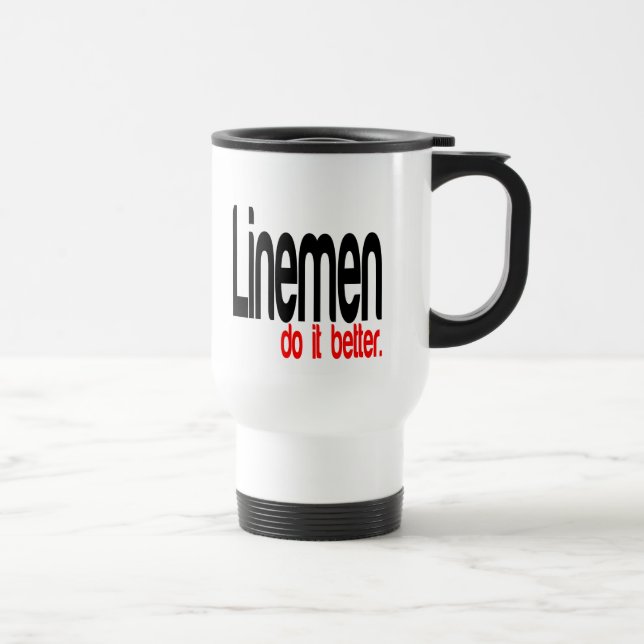 Caneca Térmica Lineman faz melhor (Direita)