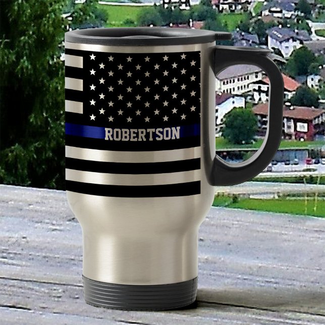 Caneca Térmica Linha Azul Fino - Personalizado Personalizado com  (Criador carregado)