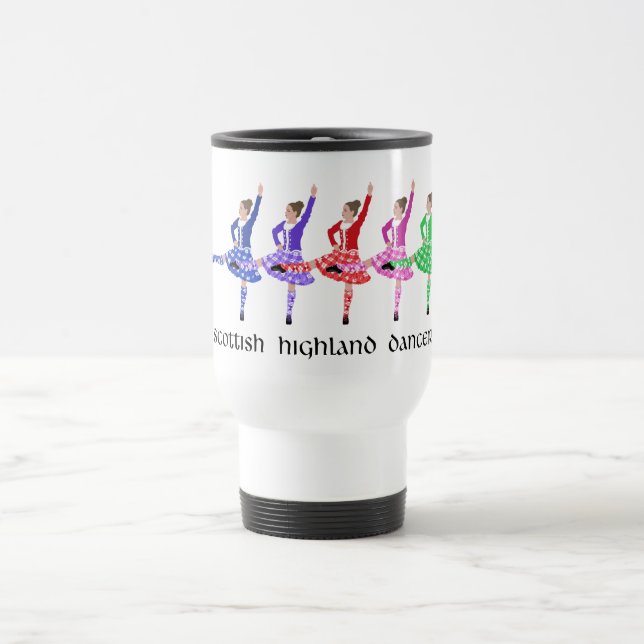 Caneca Térmica Linha de Dança das Terras Altas (Centro)