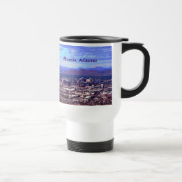 Caneca Térmica Linha do horizonte da Arizona Phoenix durante o di