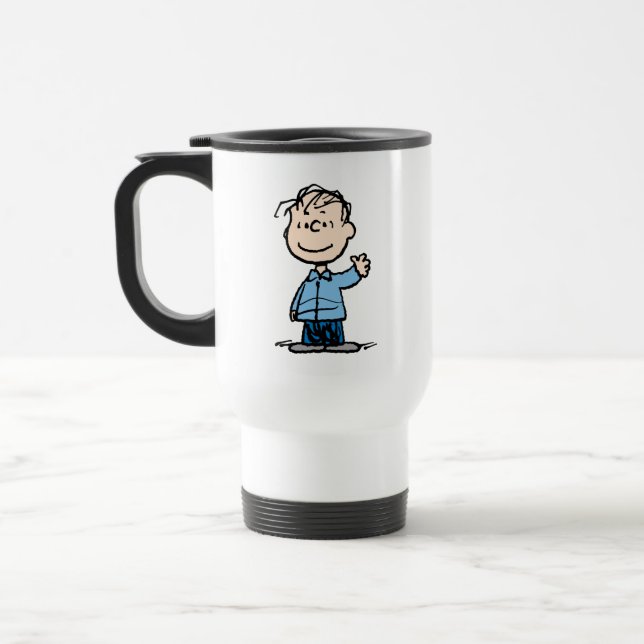 Caneca Térmica Linus Waving (Esquerda)