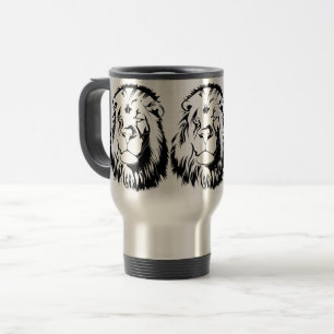 Caneca Térmica Lion Tribal 002
