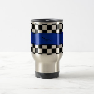 Caneca Térmica Listra azul personalizada dos verificadores
