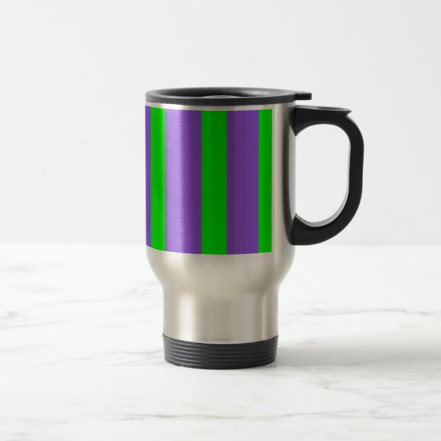 Caneca Térmica listras coloridas (Direita)