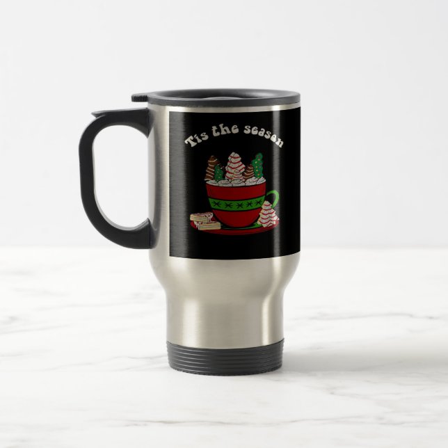 Caneca Térmica Little Debbie Tis The Season (Esquerda)