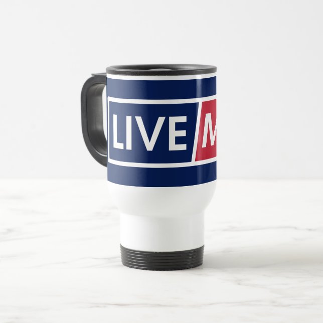 Caneca Térmica LIVE MAD Urban Statement Mug (Frente Esquerda)