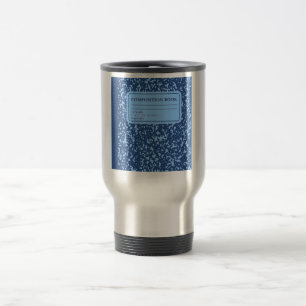 Caneca Térmica Livro de Composição/Professora Estudante