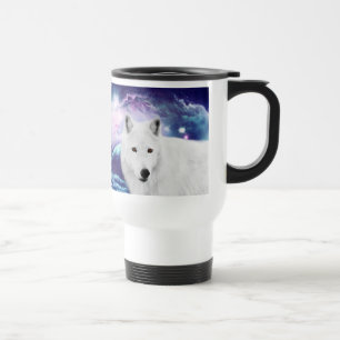 Caneca Térmica Lobo branco