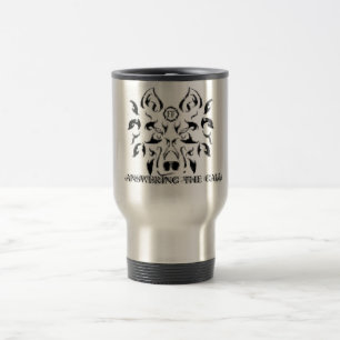 Caneca Térmica Lobo do sapador-bombeiro, RESPONDENDO À CHAMADA