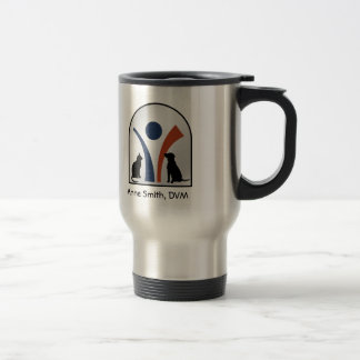 Caneca Térmica Logotipo animal veterinário feito sob encomenda