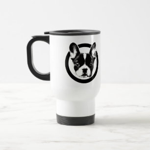 Caneca Térmica Logotipo bonito do buldogue francês