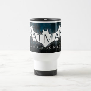 Caneca Térmica Logotipo do Batman Arkham Knight Gotham