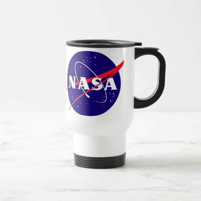 Caneca Térmica Logotipo do Meatball da NASA (Direita)