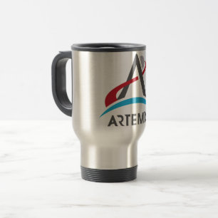 Caneca Térmica Logotipo do Programa Artemis da NASA Marte 2024 As