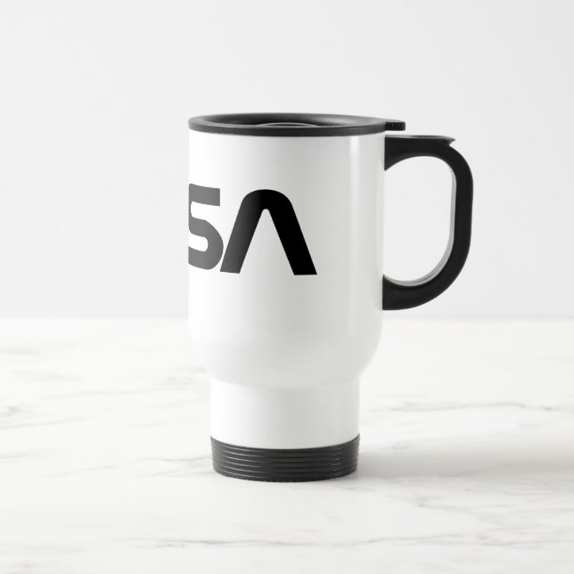 Caneca Térmica Logotipo do sem-fim da NASA (Direita)
