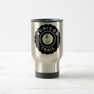 Caneca Térmica Logotipo do sinal da fuga de Rubicon