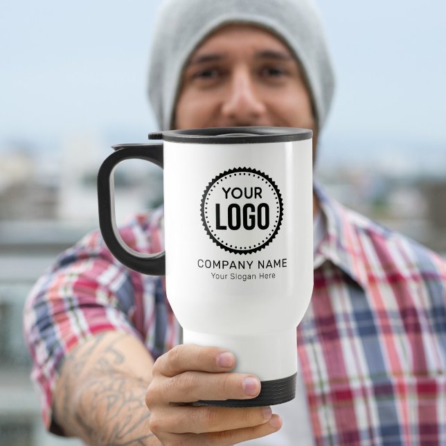 Caneca Térmica Logotipo E Slogan Personalizados Da Empresa Com Pr (Criador carregado)