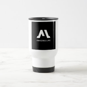 Caneca Térmica Logotipo Monocromático Amazing Life A