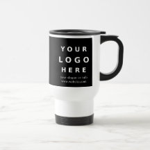 Logotipo Personalizado Preto Moderno Empresarial