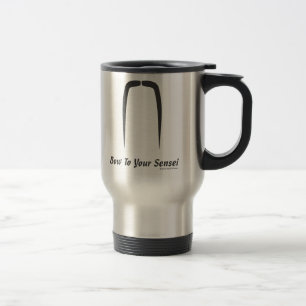 Caneca Térmica Loucura do bigode: Manchu de Fu