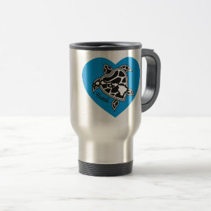 Caneca Térmica Love Hawaii Island and Turtle