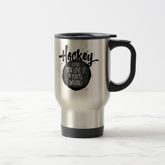 Caneca Térmica Love Hockey (Direita)