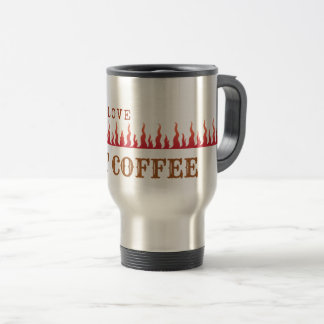 Caneca Térmica "Love Hot Coffee Cup - Perfect Mug for Coffee Love