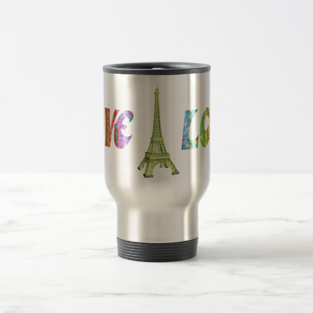 Caneca Térmica Love ParisTravel Mug (Centro)