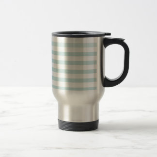 Caneca Térmica Lt. Faixa Horizontal Azul e Branca