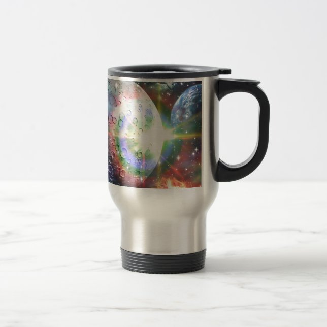 Caneca Térmica lua arco-íris (Direita)