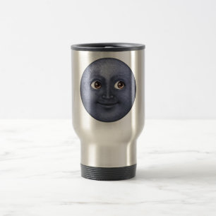 Caneca Térmica Lua azul escuro - Emoji