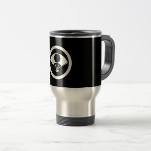 Caneca Térmica Lua cheia no leque em círculo
