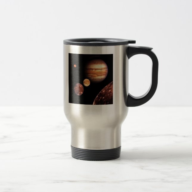 Caneca Térmica Luas galileus astronomia de Jupiter & presentes da (Direita)