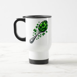 Caneca Térmica Lucky Clover 🍀 Um Símbolo Eterno da Boa Fortuna