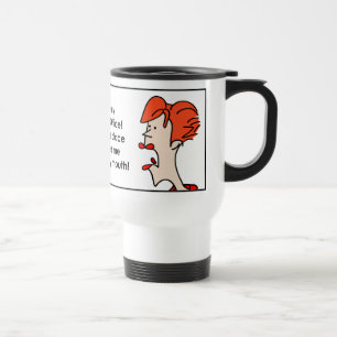Caneca Térmica Lugar do dentista o um para abrir minha boca!