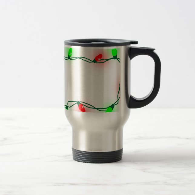 Caneca Térmica Luzes de Natal (Direita)