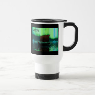 Caneca Térmica Luzes De Vazamento E Norte