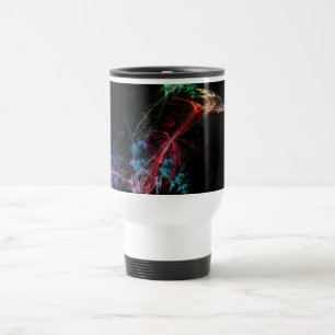 Caneca Térmica Luzes Mágicas de Arte Abstrata
