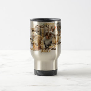 Caneca Térmica Macacos