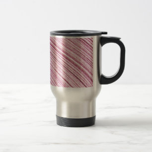 Caneca Térmica Macro de Fita Rosa