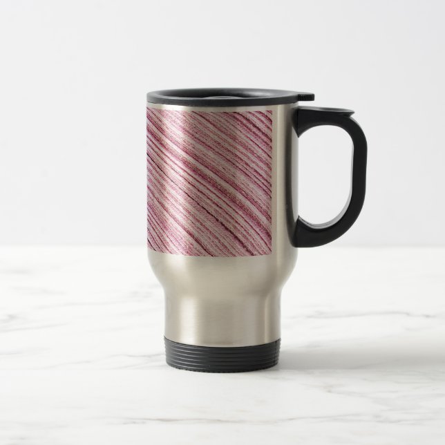 Caneca Térmica Macro de Fita Rosa (Direita)