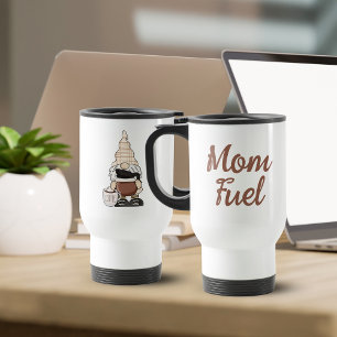Caneca Térmica Mãe Combustível Café Gnomo Bonito