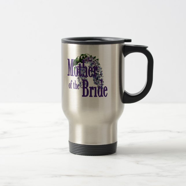 Caneca Térmica Mãe da Noiva/ Wisteria Wedding (Direita)