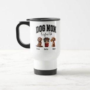 Caneca Térmica Mãe de Cachorro Personalizada – Feliz Dia das Mães