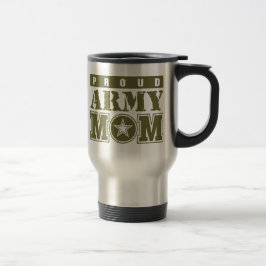 Caneca Térmica Mãe do exército orgulhoso